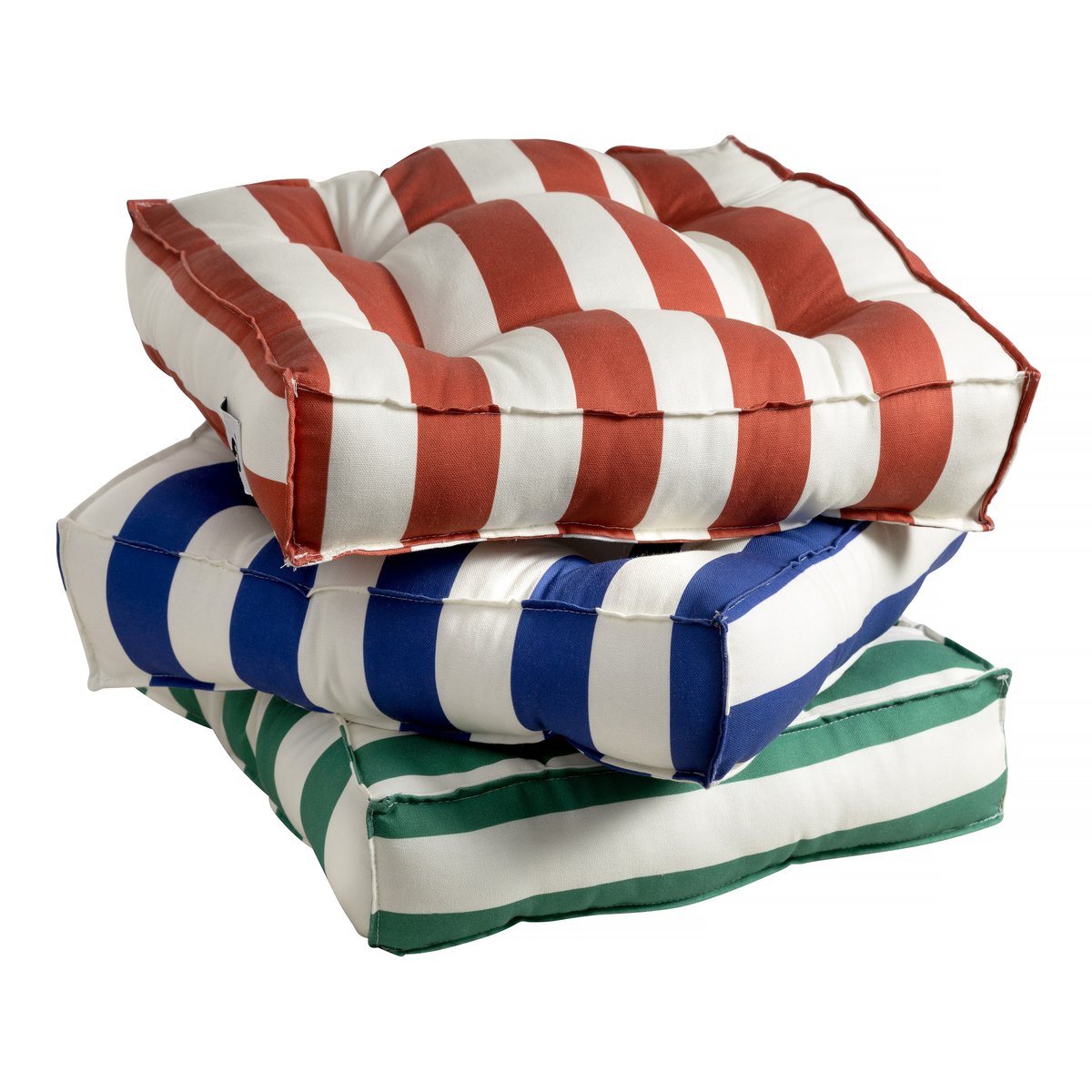 Set 2 Coussins MARSHALL bleu et blanc, REALLY NICE THINGS