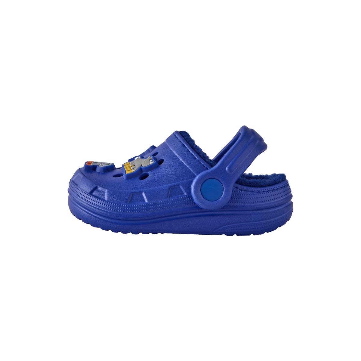 Chaussons style sabots fourrés bleu animal, NEXT