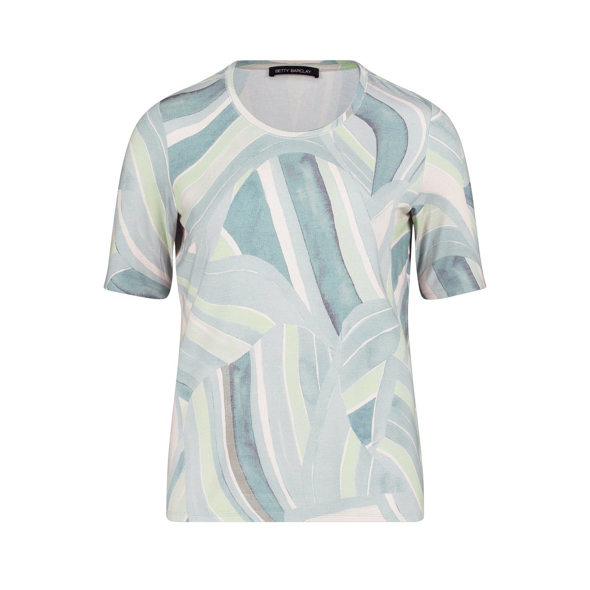 Haut imprimé à encolure ronde mint/green, BETTY BARCLAY