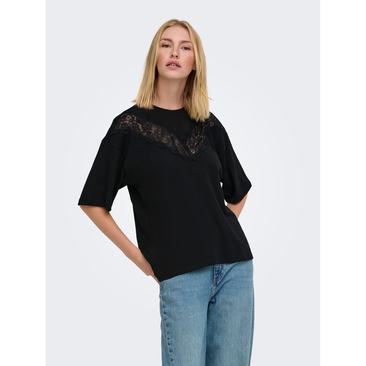 T-Shirt black 1, ONLY