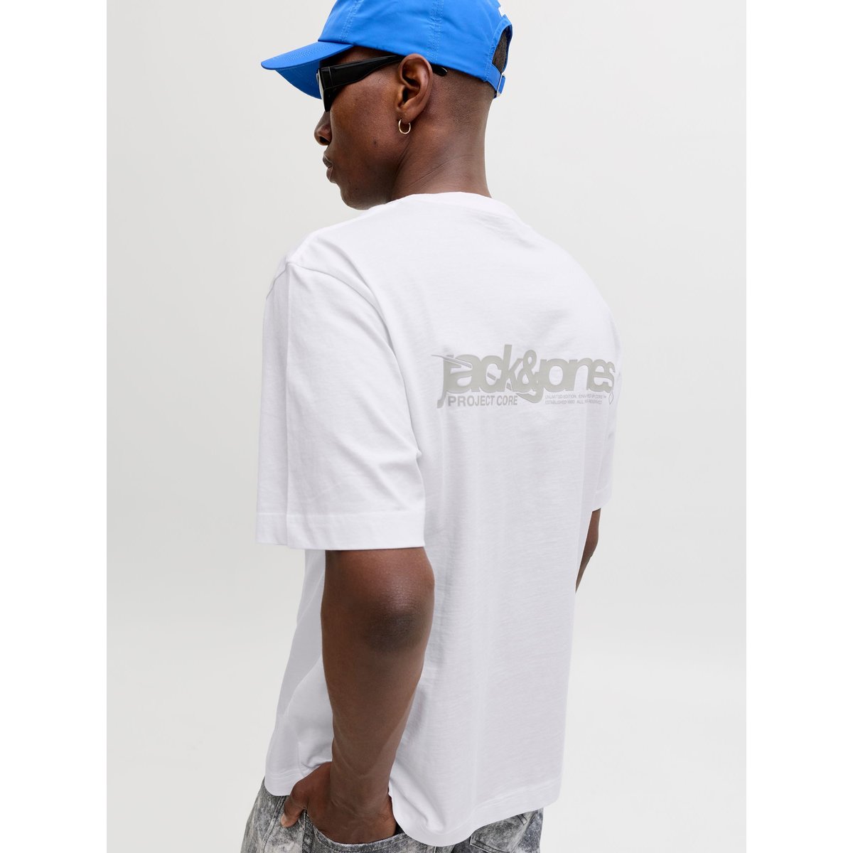 T-Shirt bright white, JACK & JONES