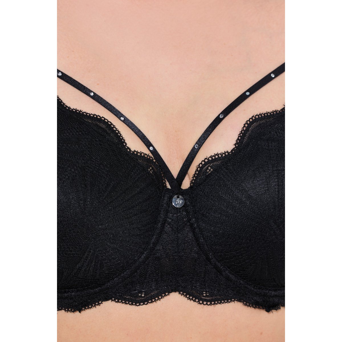 Soutien-gorge à armatures et bonnets noir, ULLA POPKEN