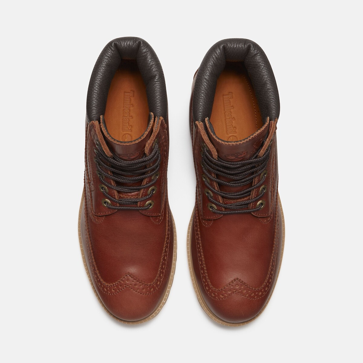 Stivaletti con lacci TIMBERLAND PREMIUM 6 INCH LACE marrone, TIMBERLAND