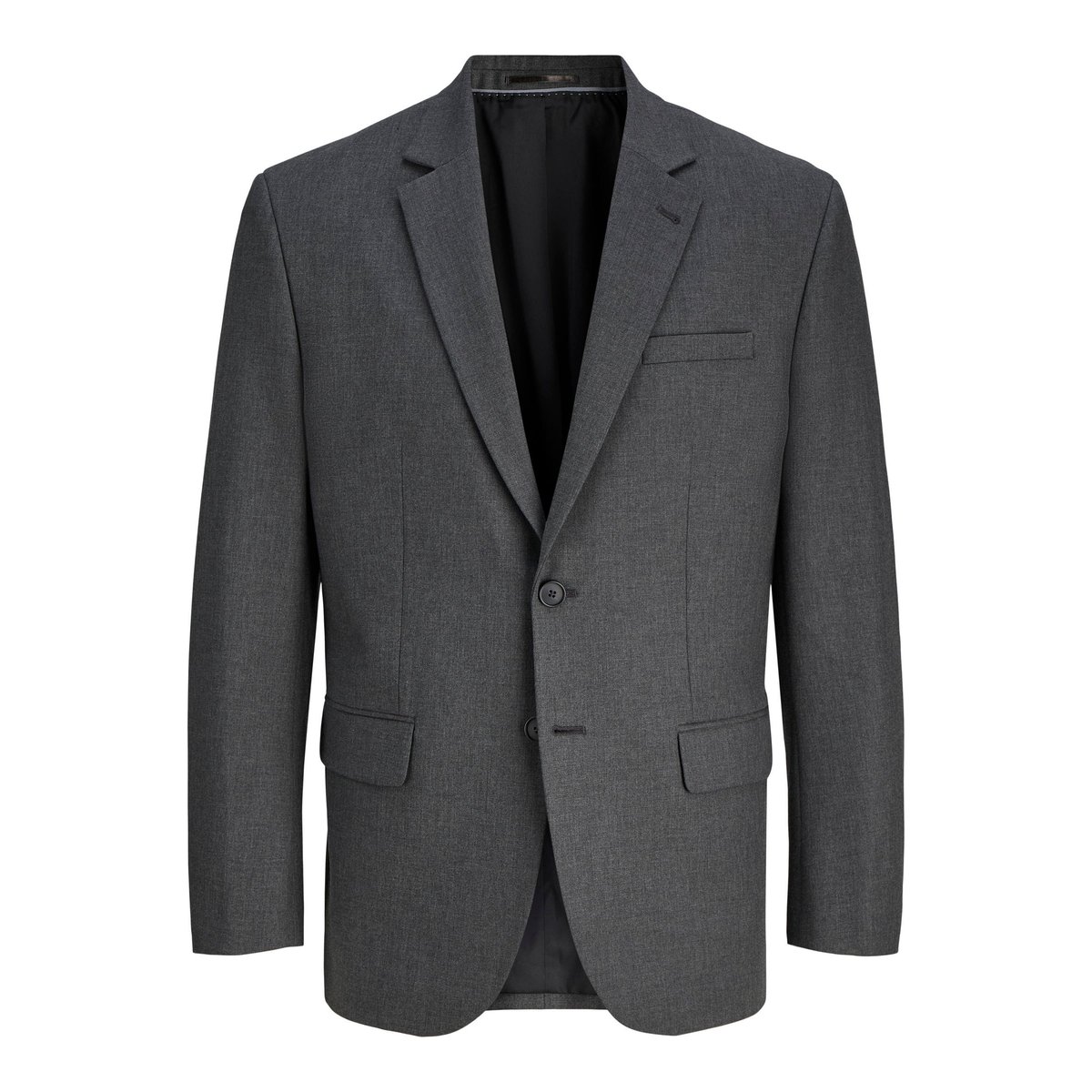 Blazer Croisé dark grey melange 1, JACK & JONES
