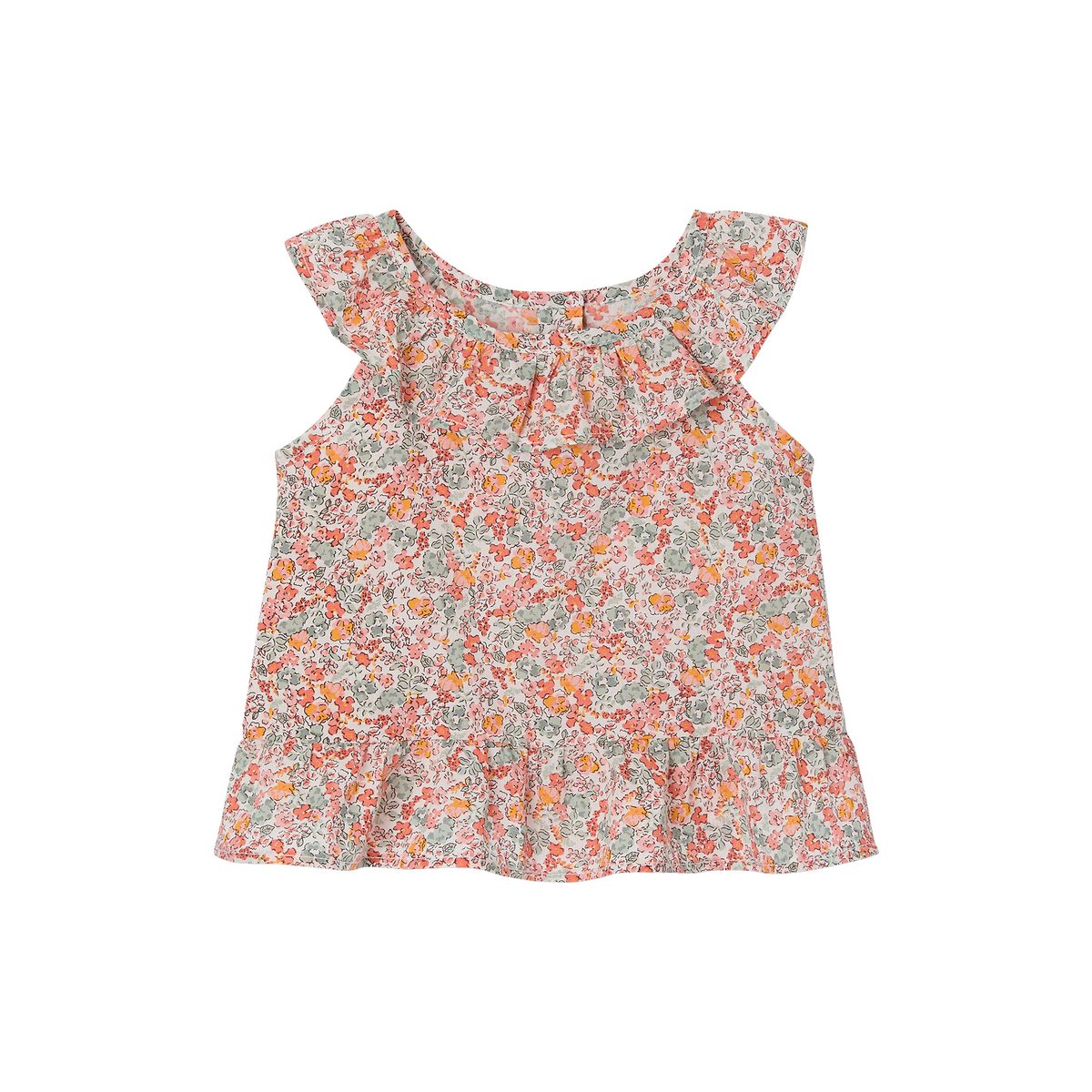 Blouse imprimée multicolore, VERTBAUDET