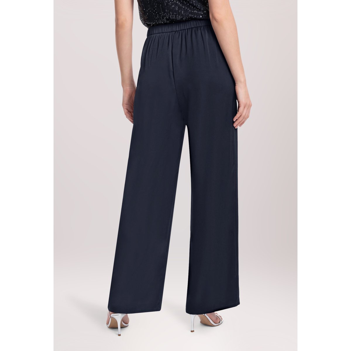 Pantalon Modern Fit à poches night sky, VERA MONT