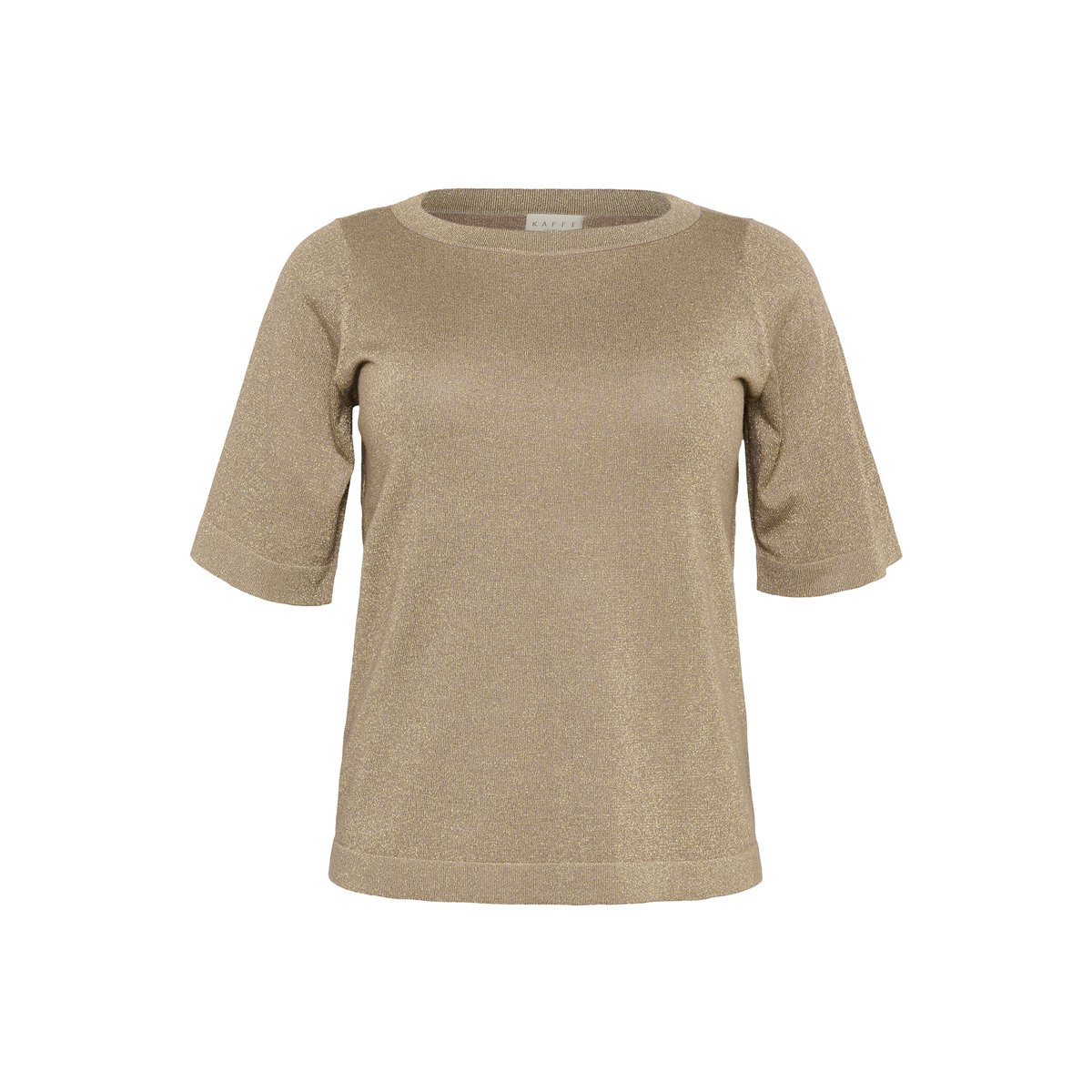 Pullover tricoté marron morel, KAFFE CURVE