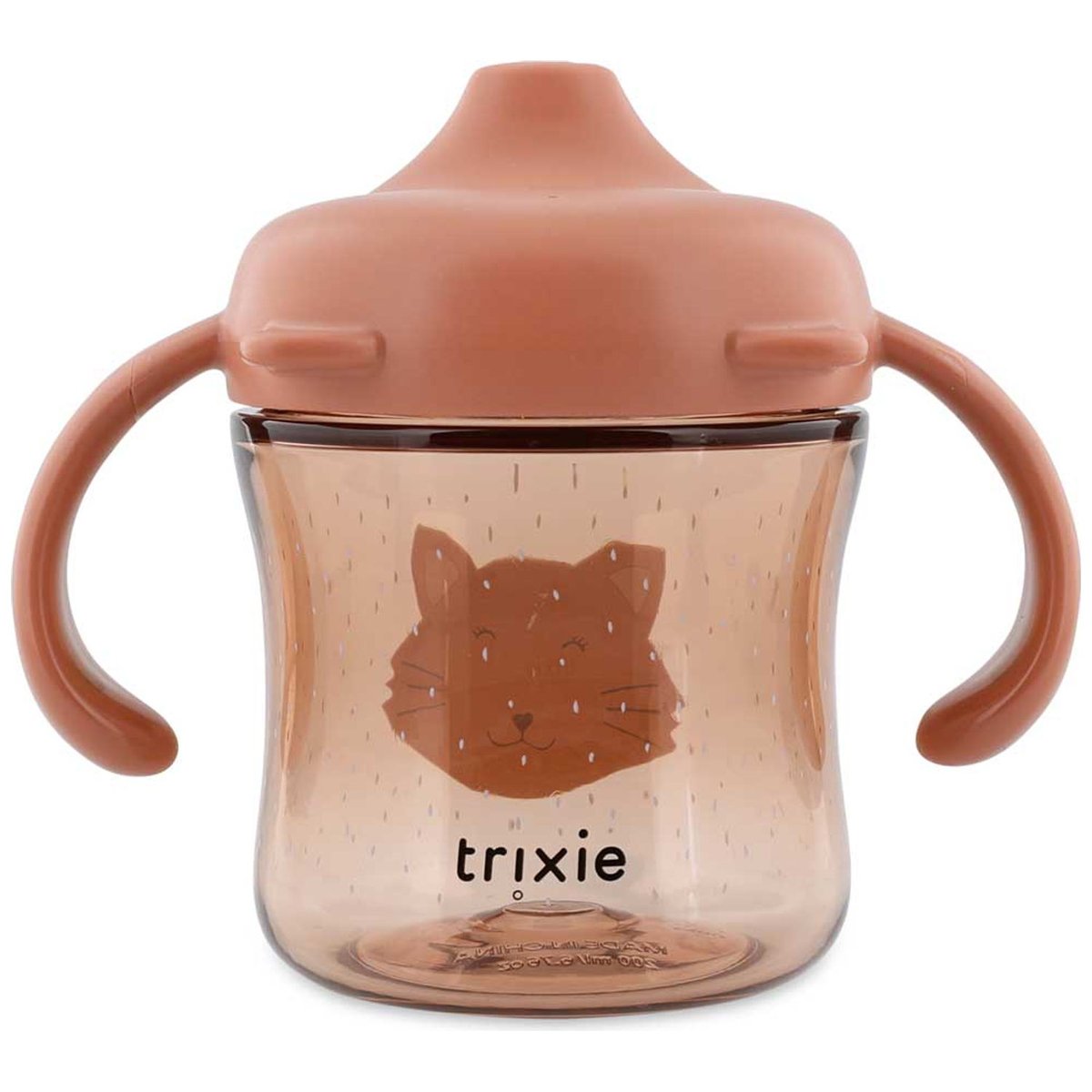 Tasse d'apprentissage avec poignées rose, noir, TRIXIE