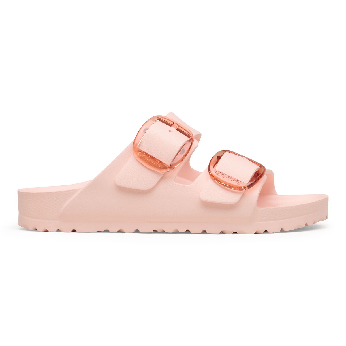 Mules double bride ARIZONA BIG BUCKLE EVA rose, BIRKENSTOCK