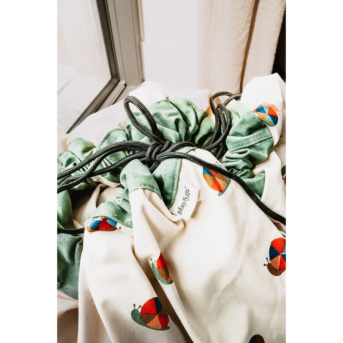 play&go - tapis de jeu & sac à jouets - snail multicolor, PLAY ET GO