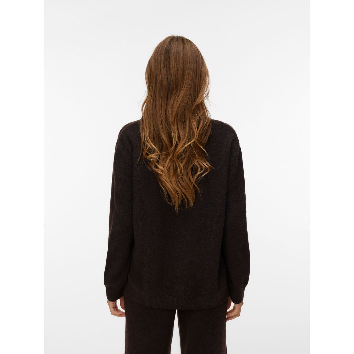 Pull marron - chocolate torte 1, VERO MODA