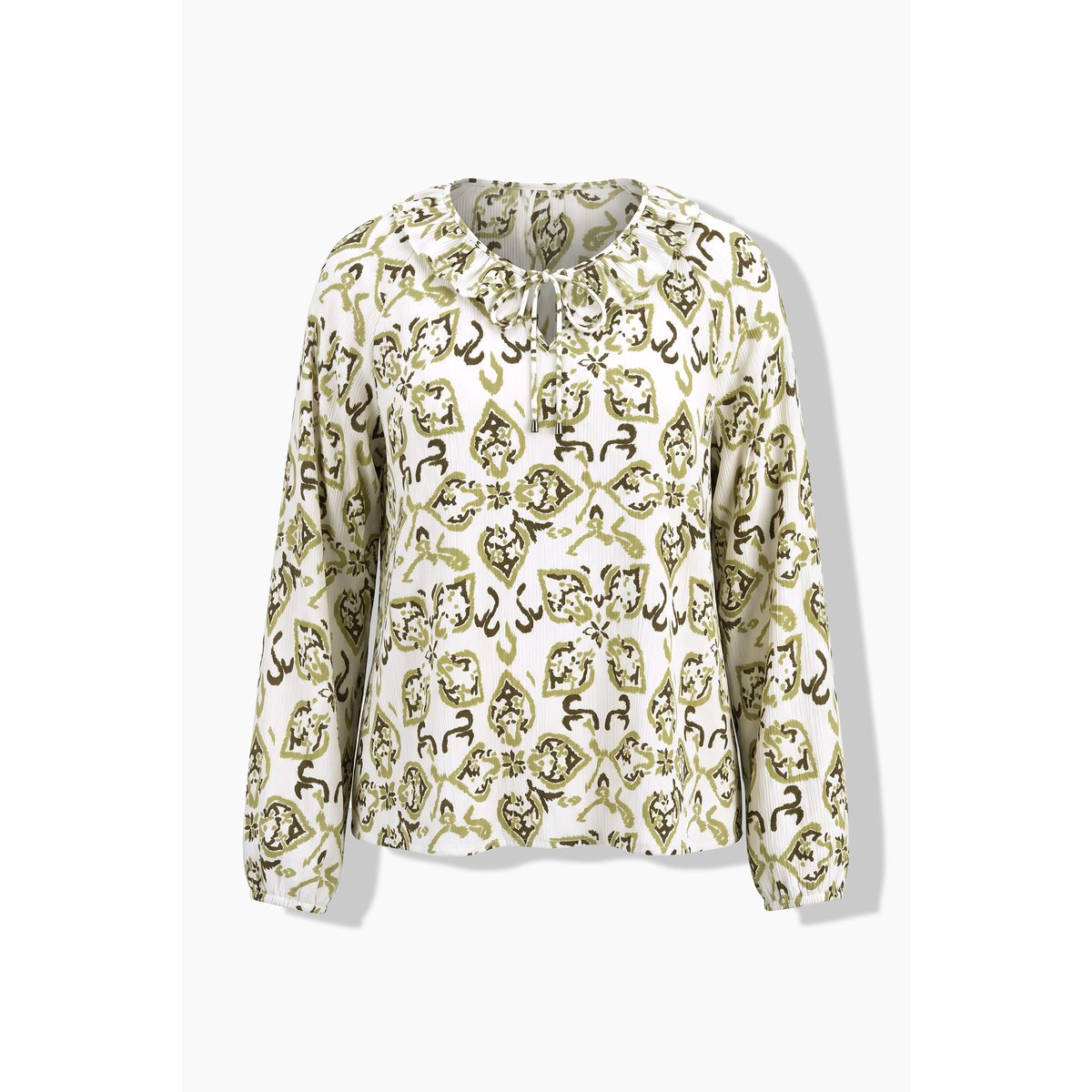 Chemise avec ruchés pop corn, ULLA POPKEN