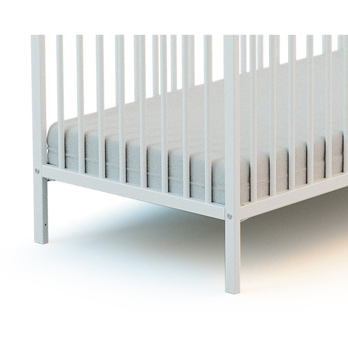 Lit tipi en bois ONE blanc, WEBABY