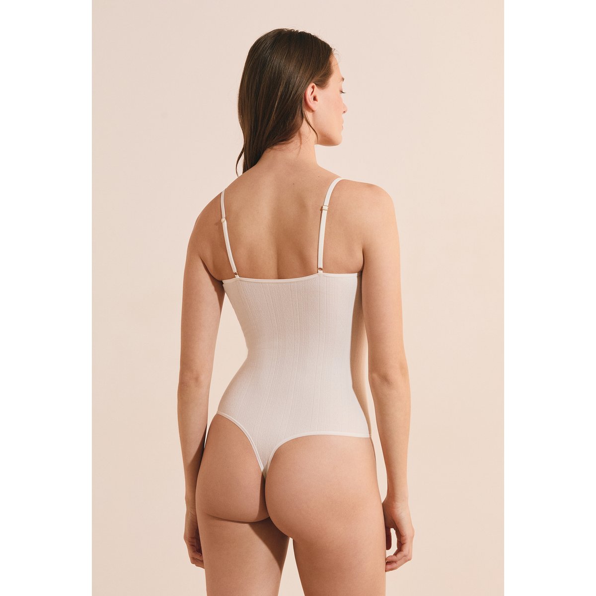 Body en pointelle DAILY SEAMLESS ecru, ETAM