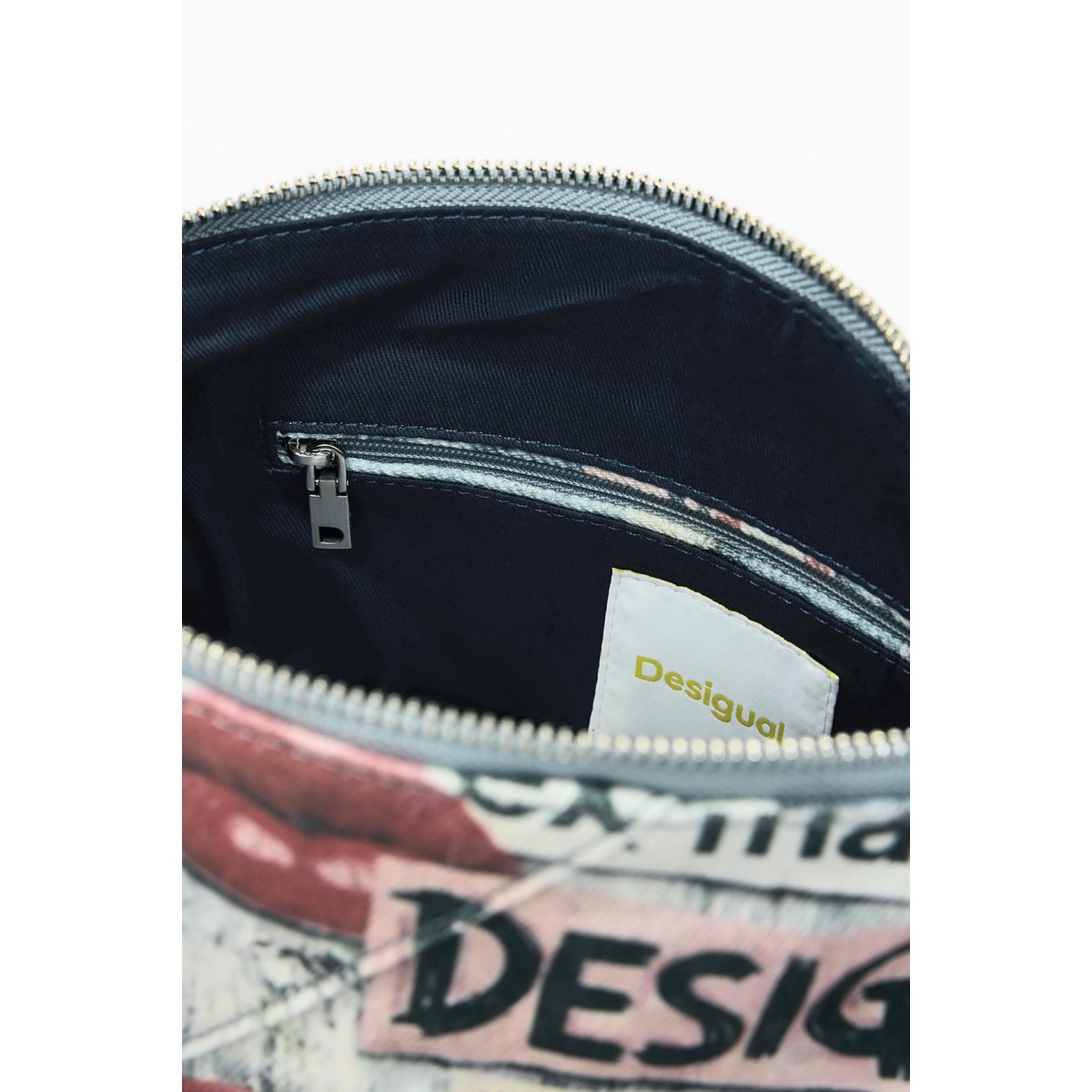 Sac moyen bleu clair, DESIGUAL