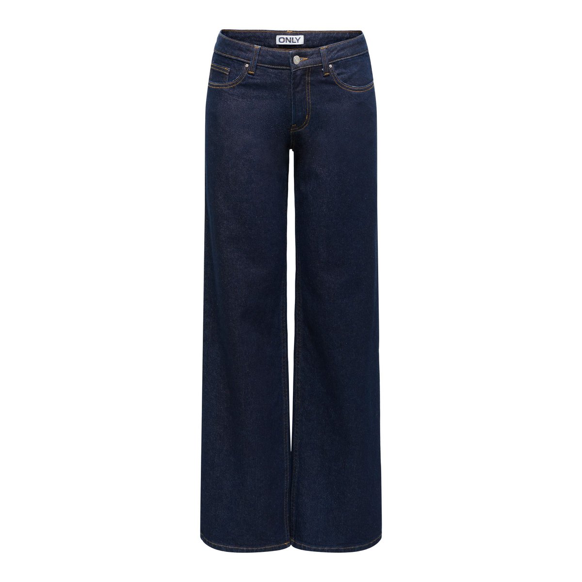 Jean À Jambe Large dark blue denim, ONLY