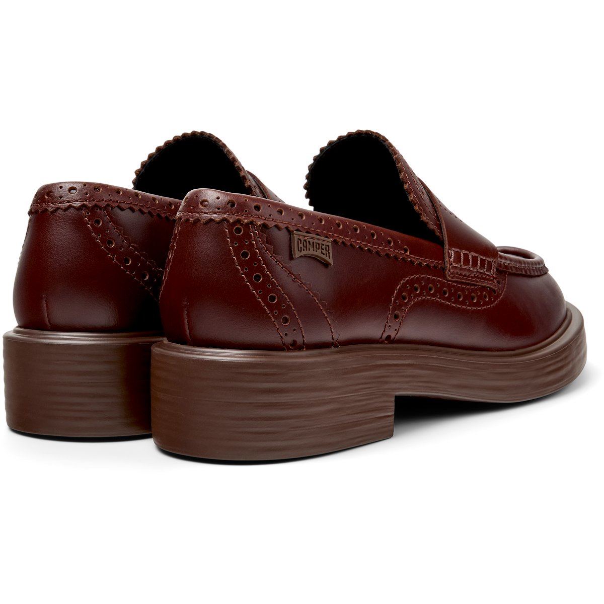 Mocassins Cuir DEAN TWINS marron moyen, CAMPER