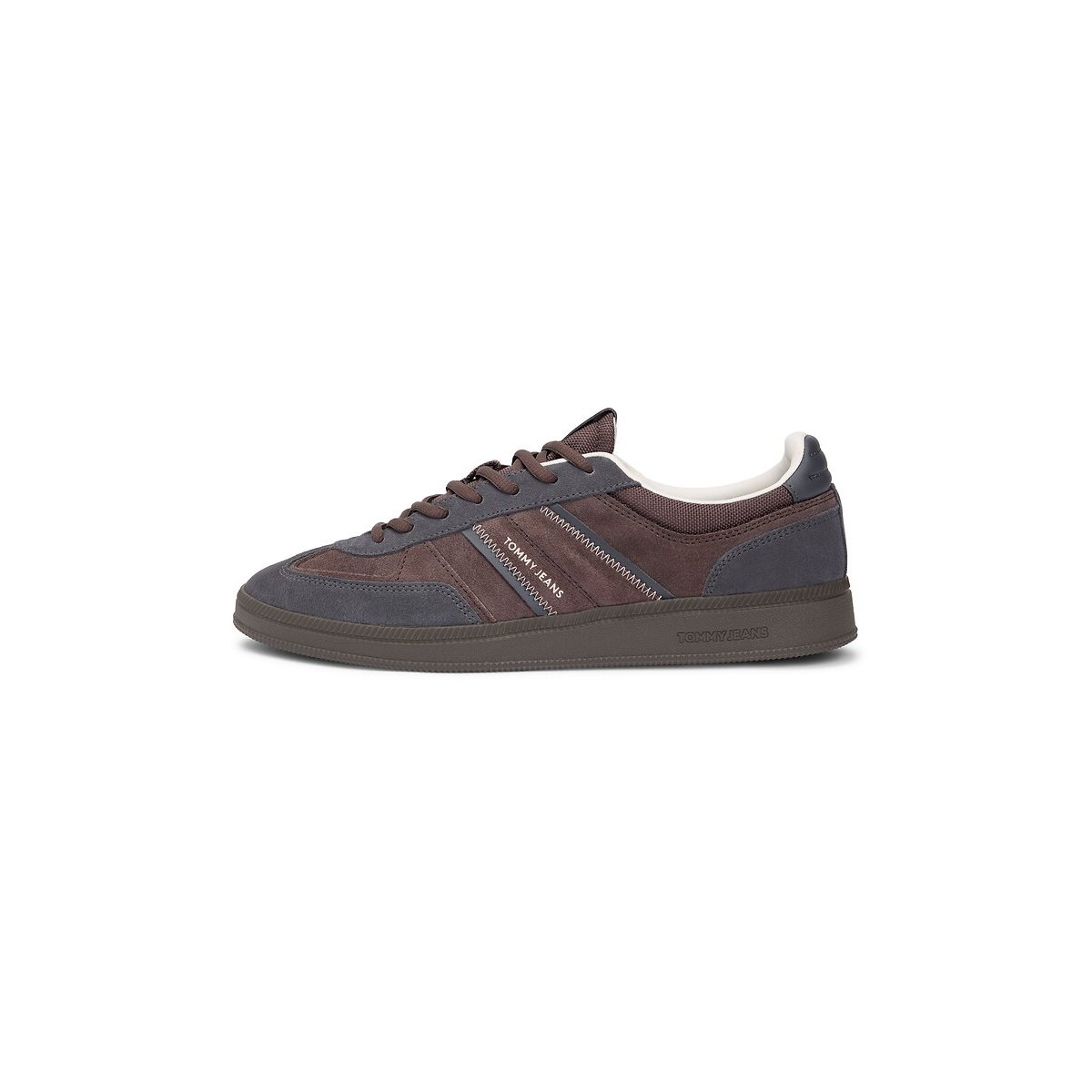 Baskets en cuir suédé The Greenwich marron, TOMMY JEANS
