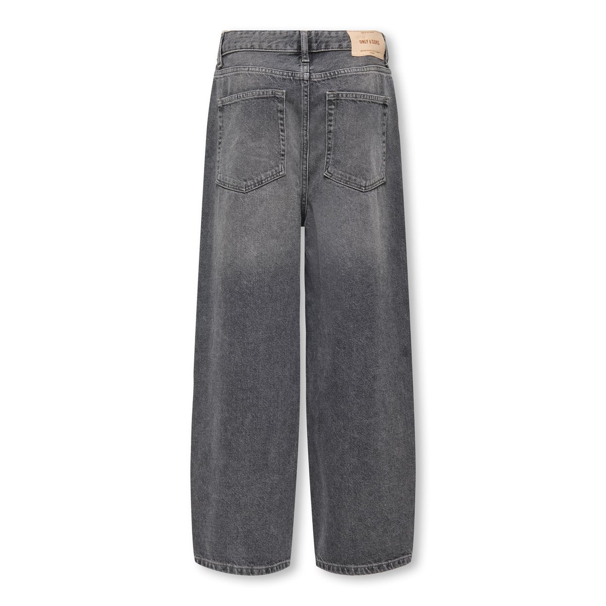 Jean À Jambe Large dark grey denim, ONLY & SONS JUNIOR