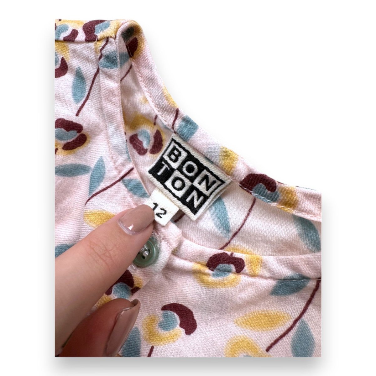 Blouse bébé - Très bon état rose, BONTON
