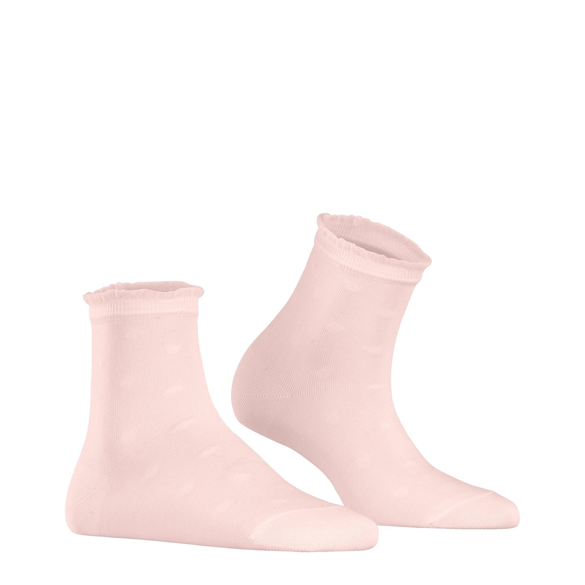 Chaussettes Fine Dot Semi-opaque rose, ESPRIT