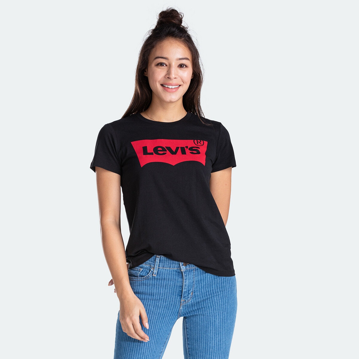 T-shirt logo THE PERFECT TEE noir, LEVI'S
