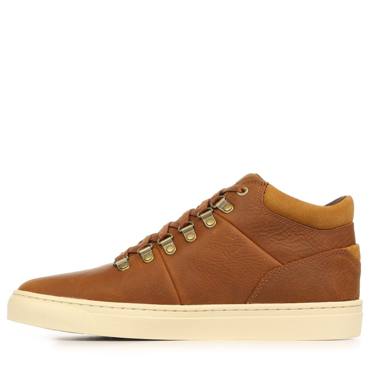 Baskets LISBON HILL MID LACE medium brown full grain, TIMBERLAND