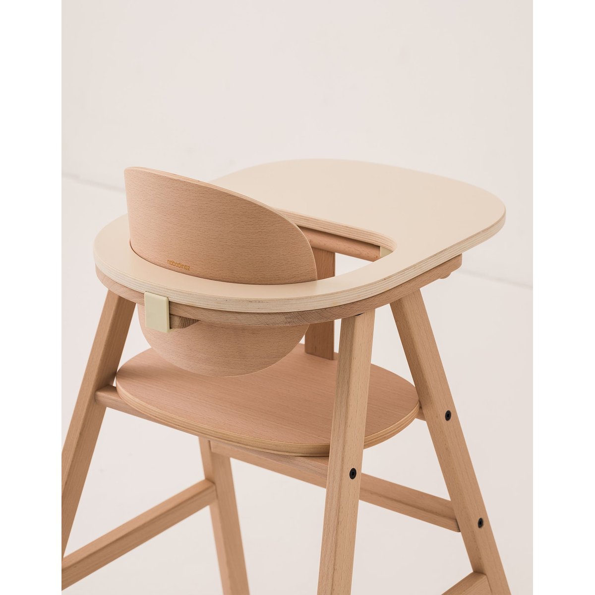Plateau pour chaise haute GROWING GREEN bois de hêtre contreplaqué, NOBODINOZ