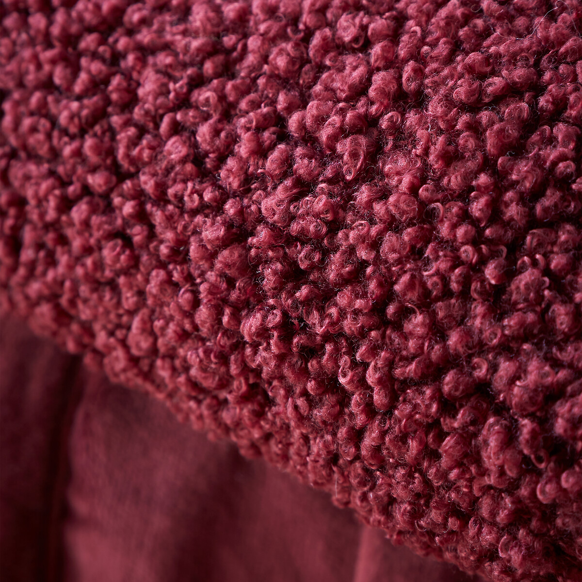 So Soft Velvet Boucle Throw purple, CATHERINE LANSFIELD
