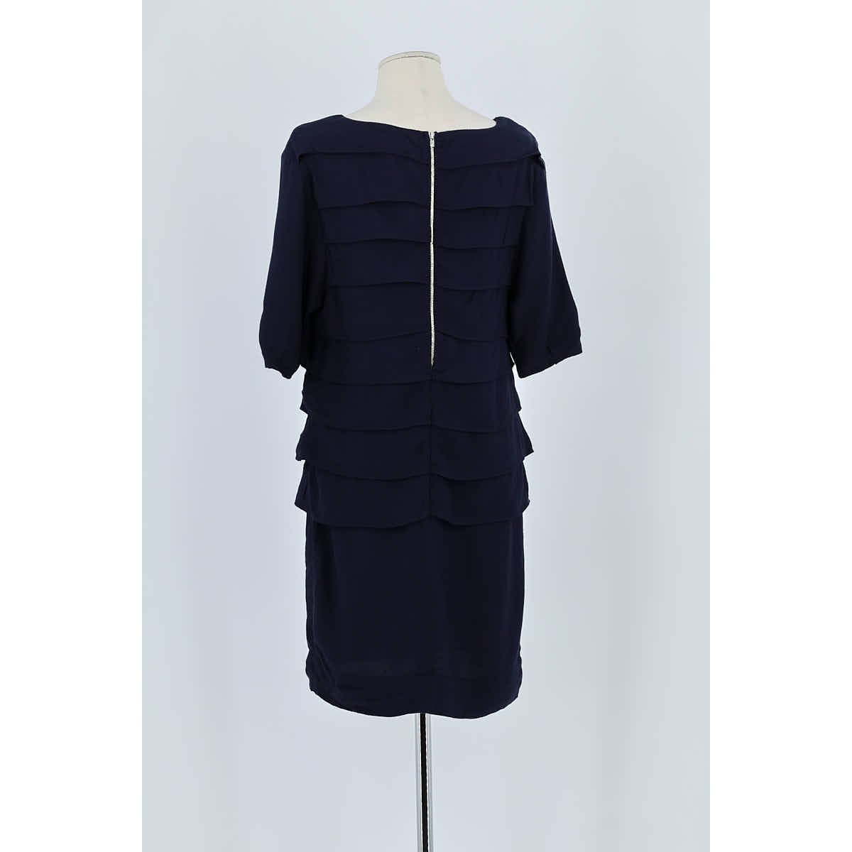 Robe - Très Bon État marine, SANDRO