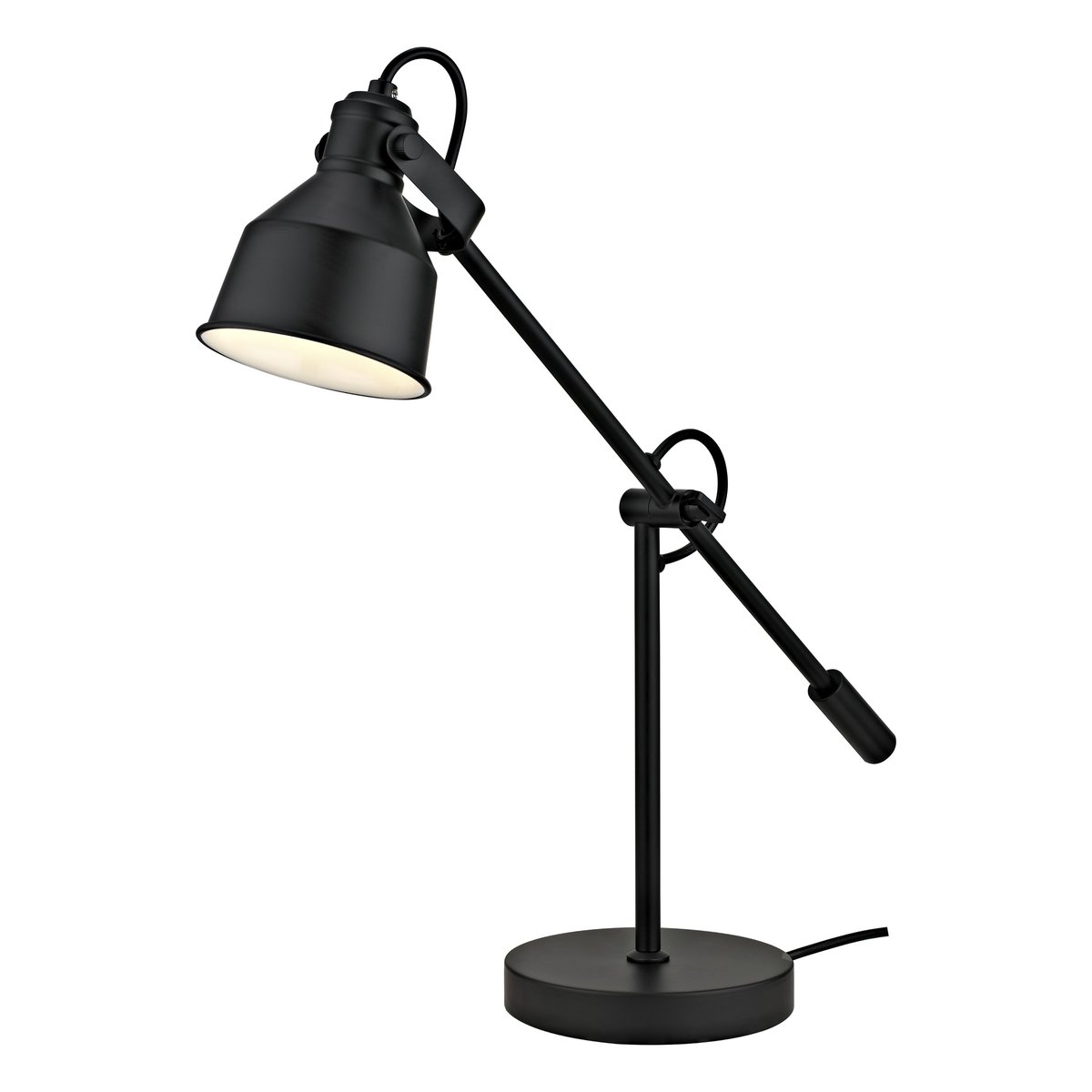 Lampe de bureau en fer, INSPIRE noir, INSPIRE