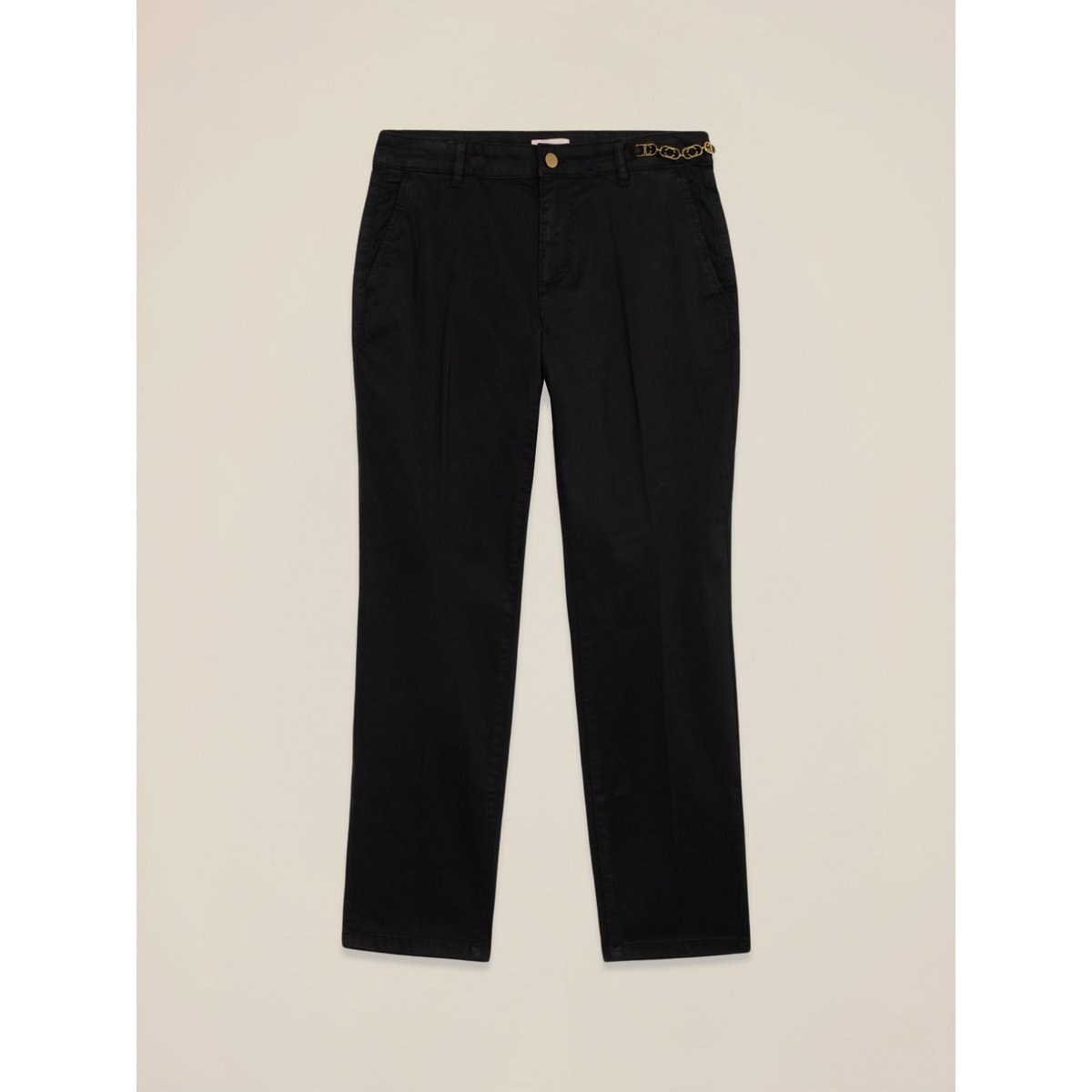 Pantalon chino noir, OLTRE