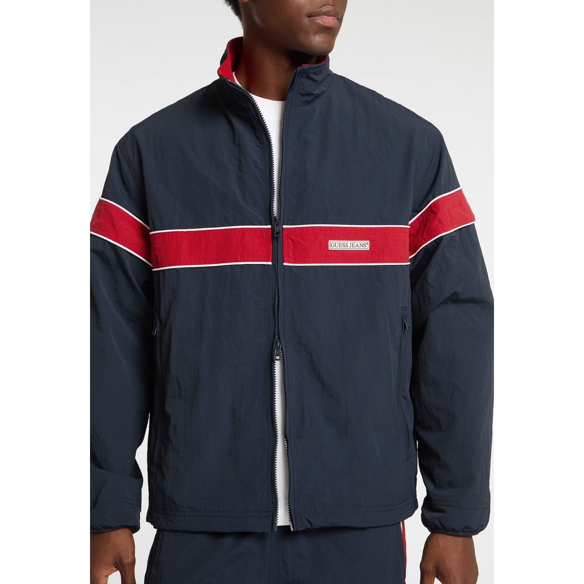 Blouson Coupe-Vent bleu, GUESS