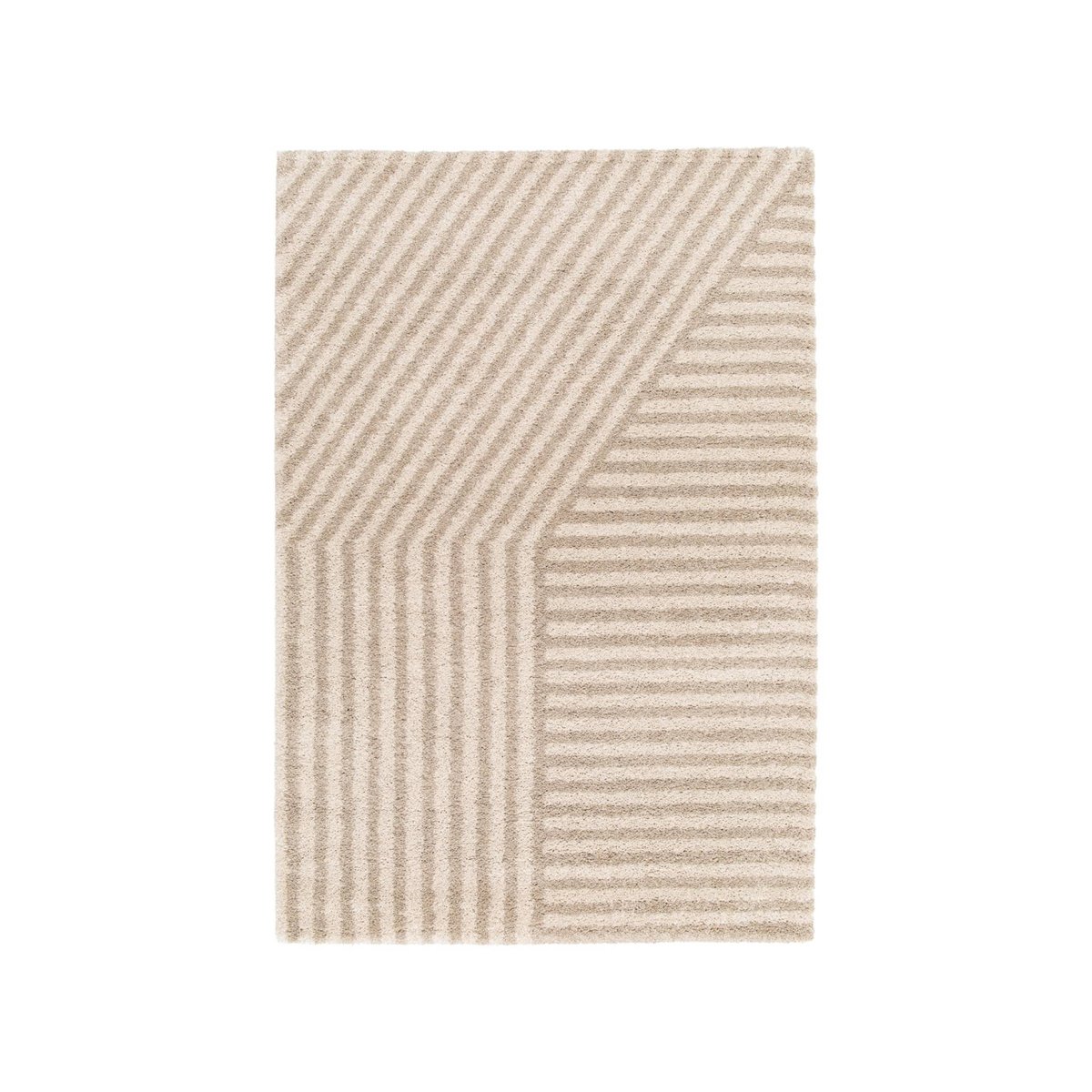 Tapis intérieur rectangulaire contemporain STELLA beige / crème, SWEEEK