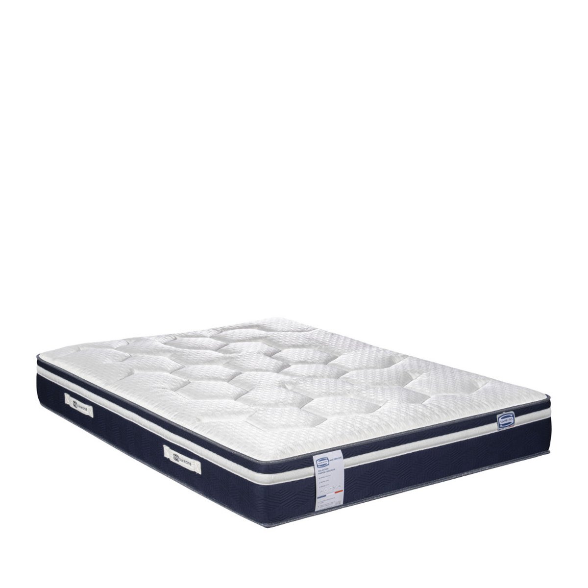 Matelas Hybride fraîcheur 100% ressorts, accueil moelleux- NUIT FRAÎCHE couleur unique, SIMMONS