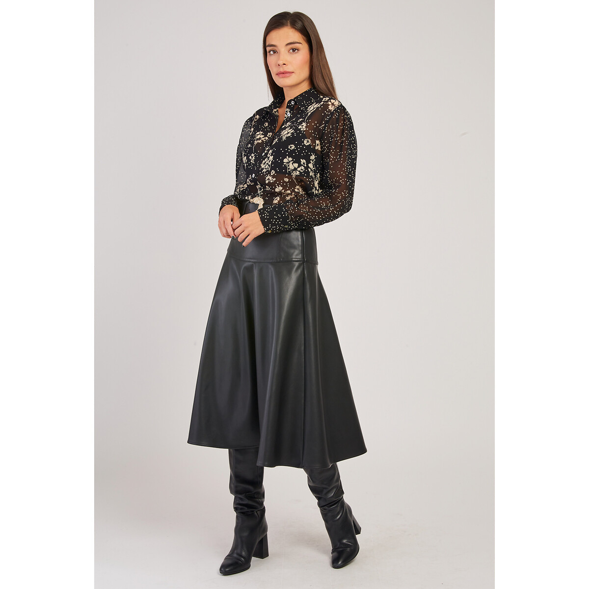 Falbala Blouse black, DERHY