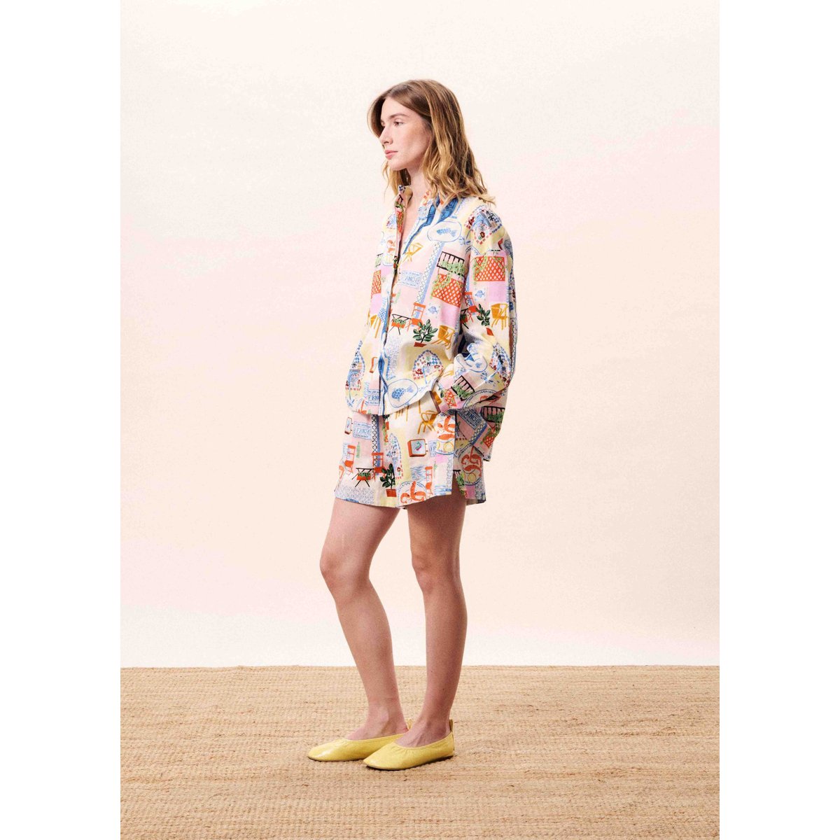 Short LAPIS bord de leau, FRNCH