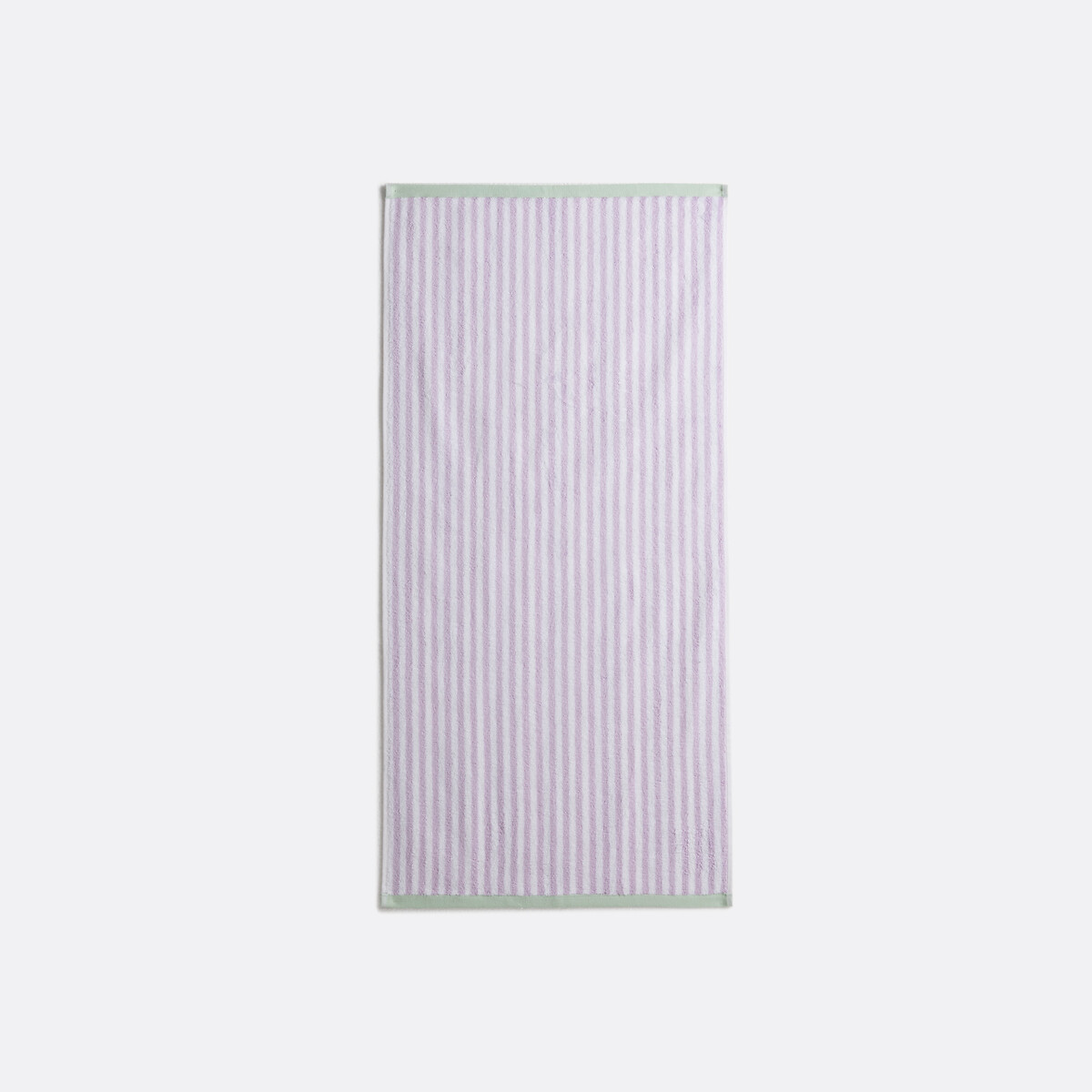 Toalha em turco 500g, Dani lilás/branco, LA REDOUTE INTERIEURS