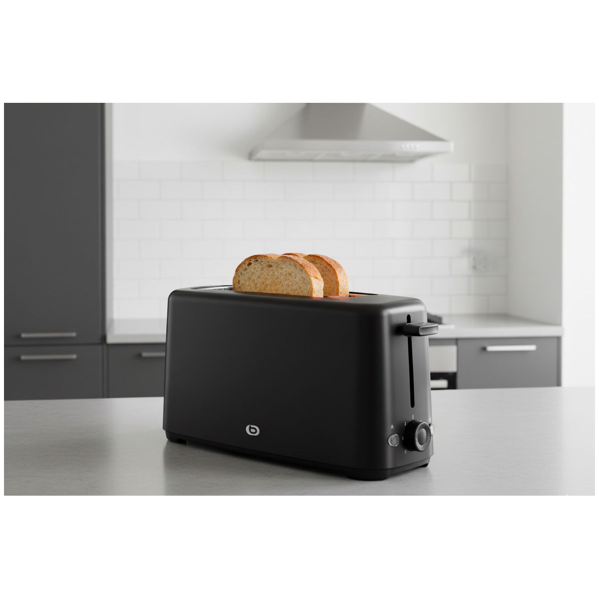 Toaster Grille pain EGP5 couleur unique, ESSENTIEL B