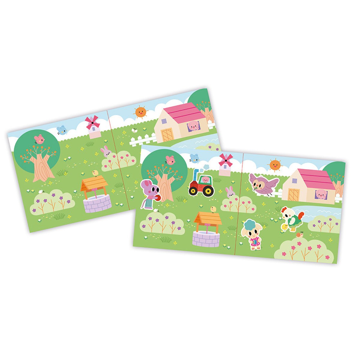 Stickers Repositionnables, Loisirs Créatifs 2 Ans multicolore, JANOD