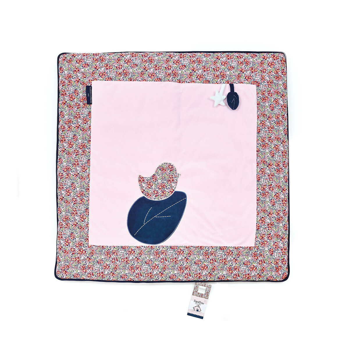 Tapis de parc tapidou Boh'aime rose, DOUDOU ET COMPAGNIE