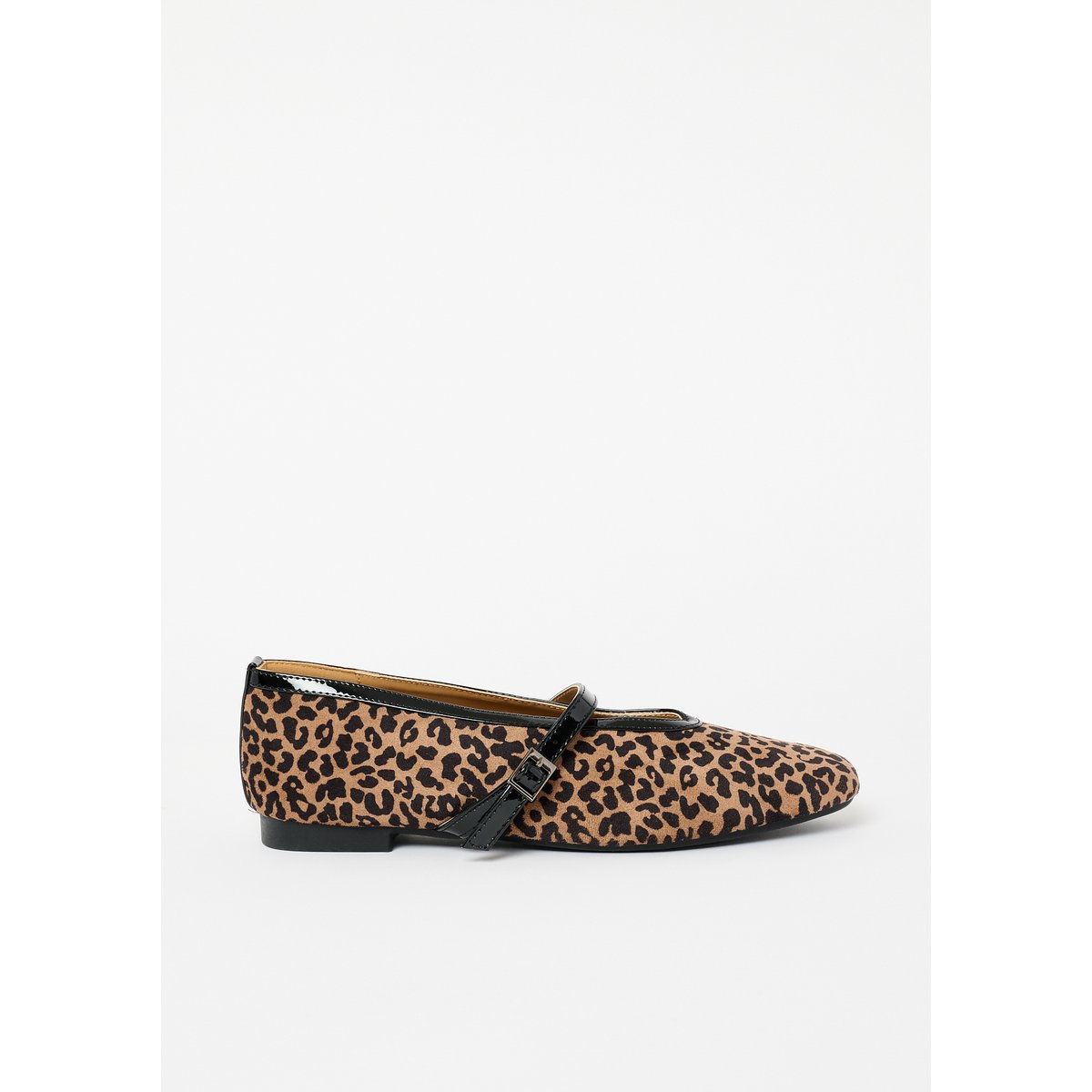 Ballerines imprimé léopard camel beige, LOLALIZA