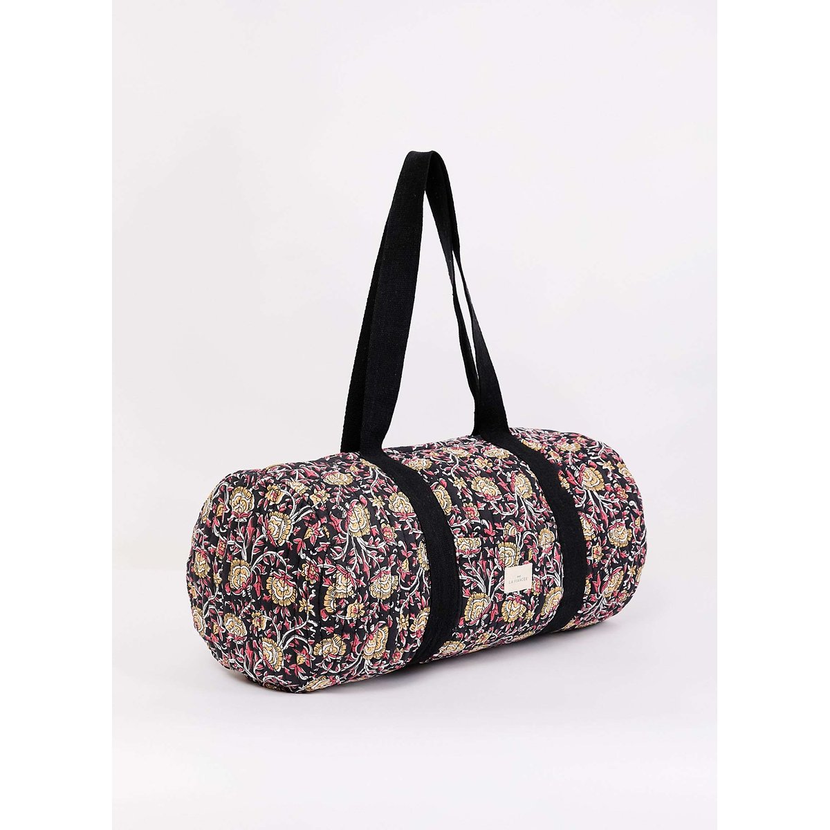 Sac bowling matelassé en coton bio RANCH noir neihart, LA FIANCÉE