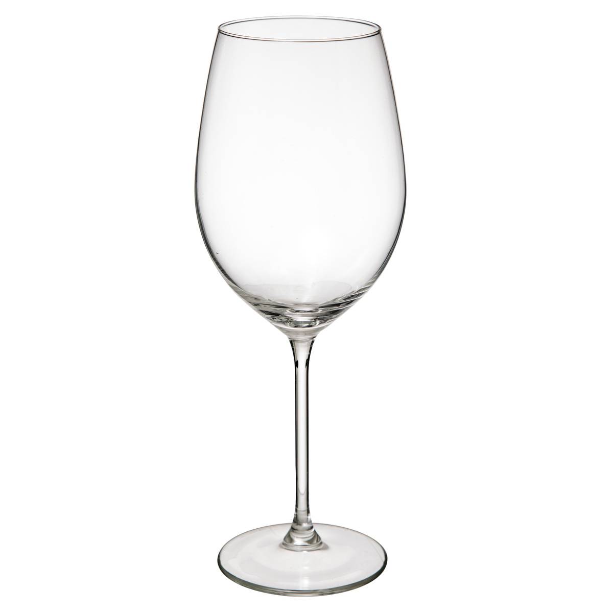Lot de 6 verres à eau en verre 54 cl LINA transparent, SECRET DE GOURMET