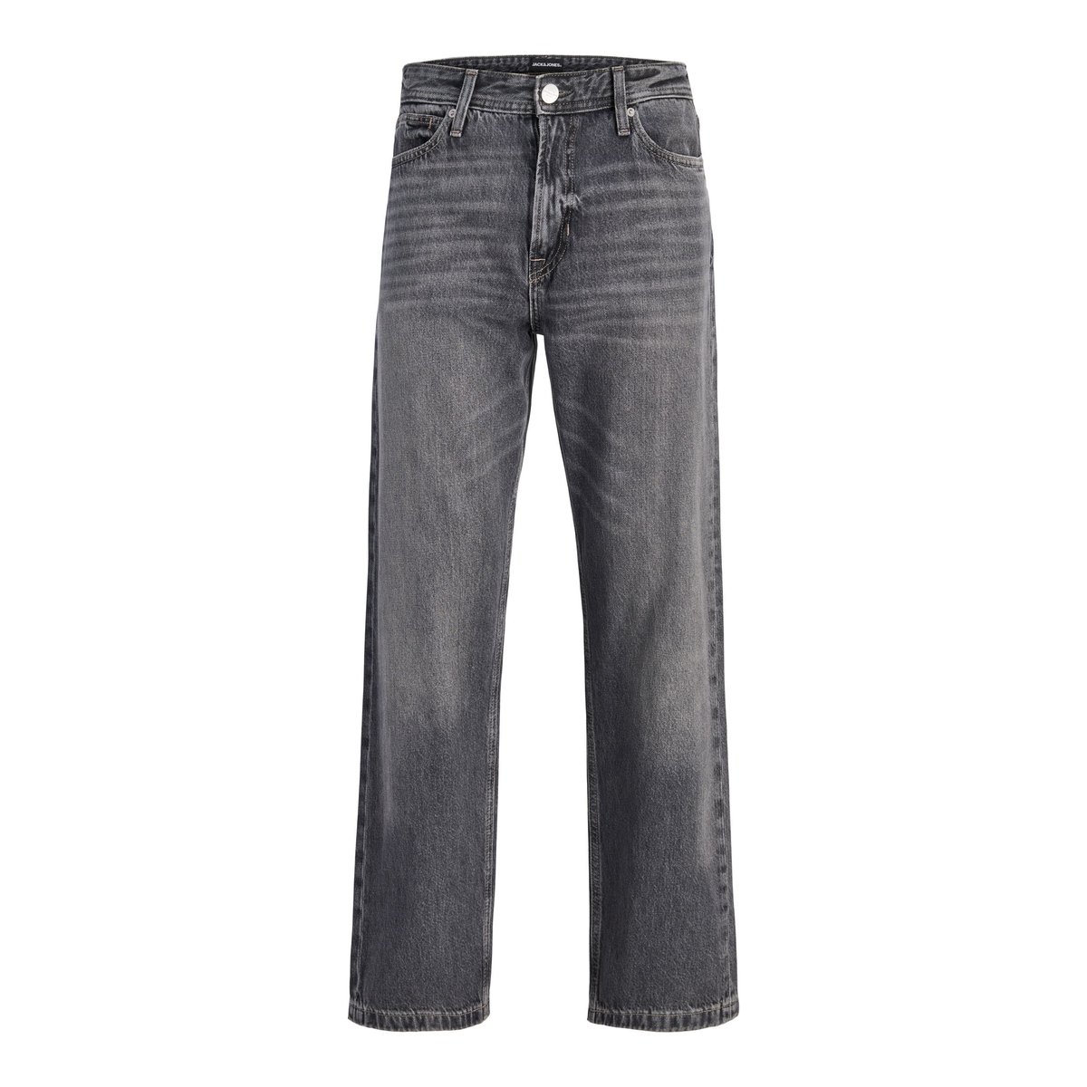 Jean À Coupe Ample noire - black denim 1, JACK & JONES