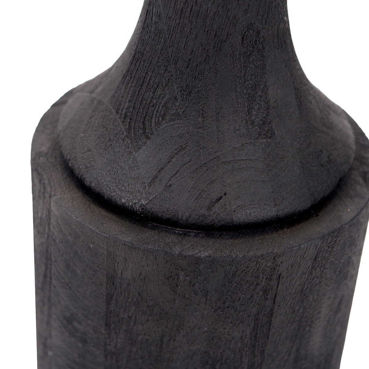 Manaia Tall Wood Floor Lamp Base black, SO'HOME