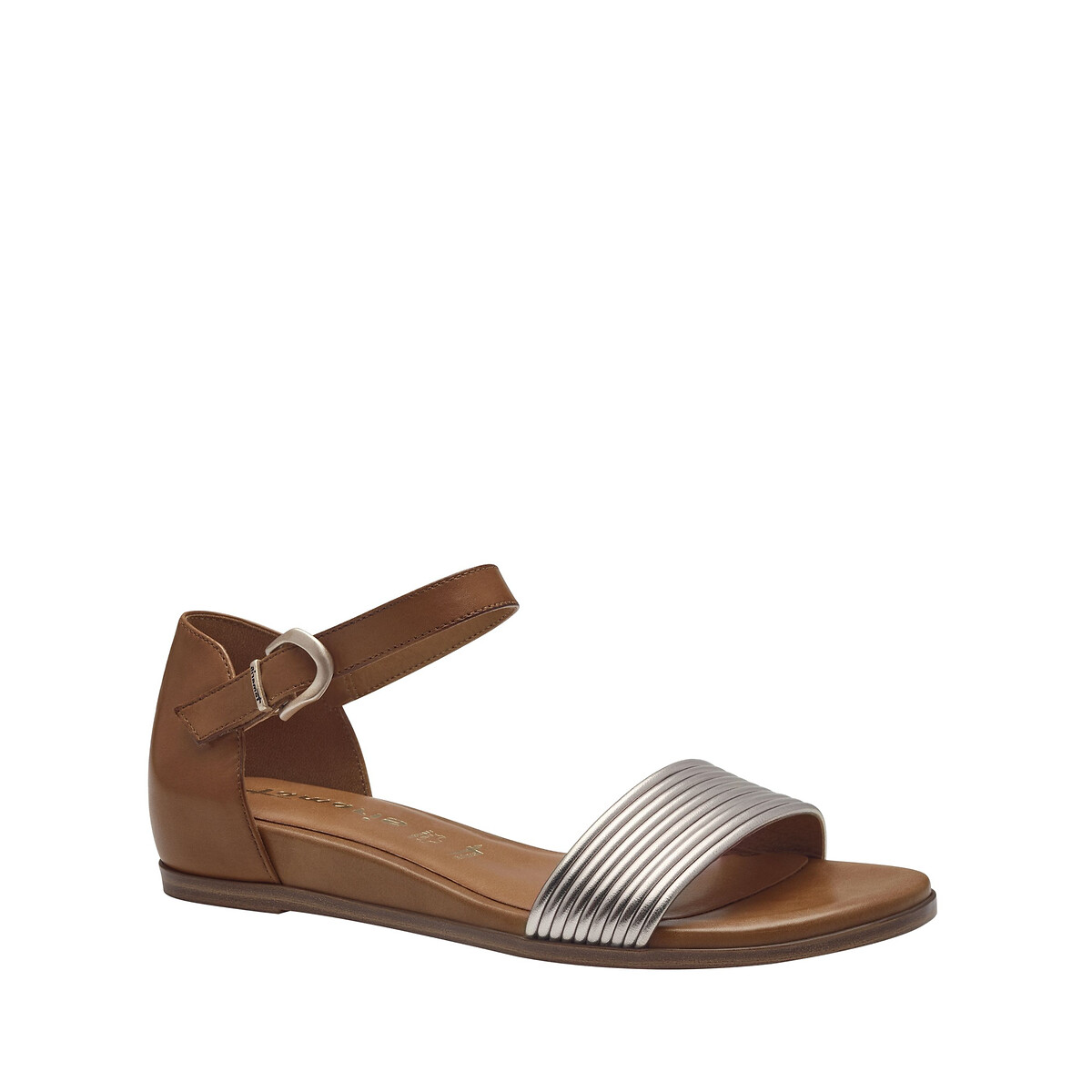 Keilsandaletten cognac, TAMARIS
