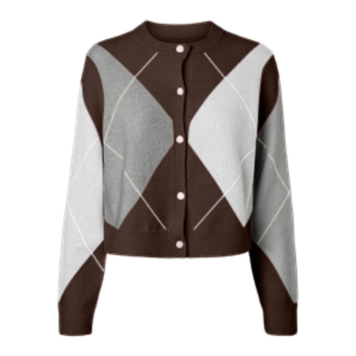 Cardigan En Maille marron - hot fudge1, PIECES