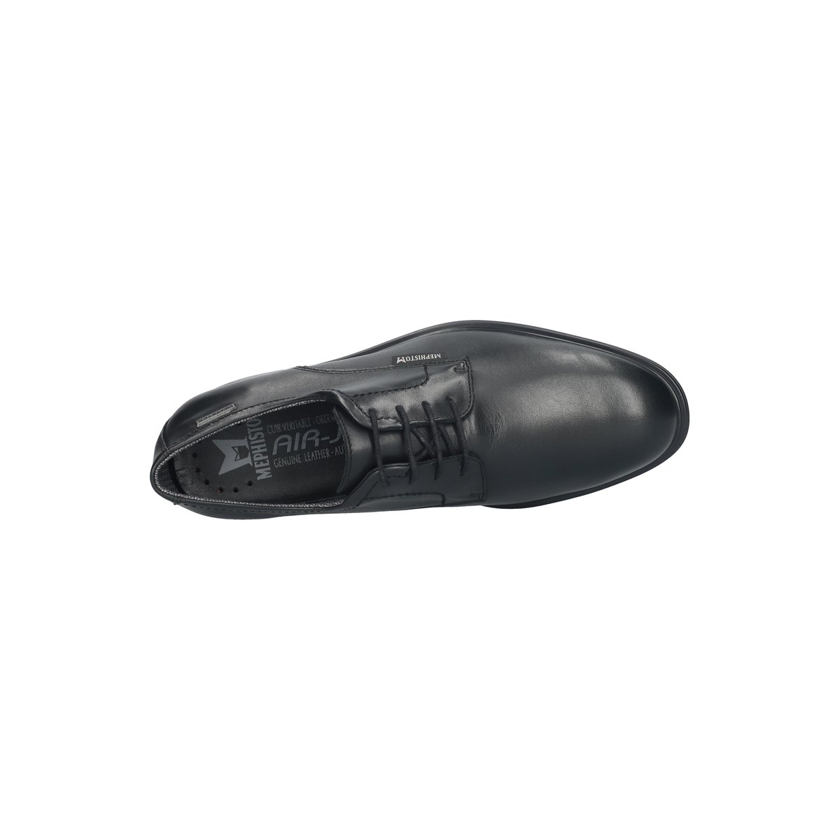 Derbies en cuir KEATON MT noir p5140604, MEPHISTO