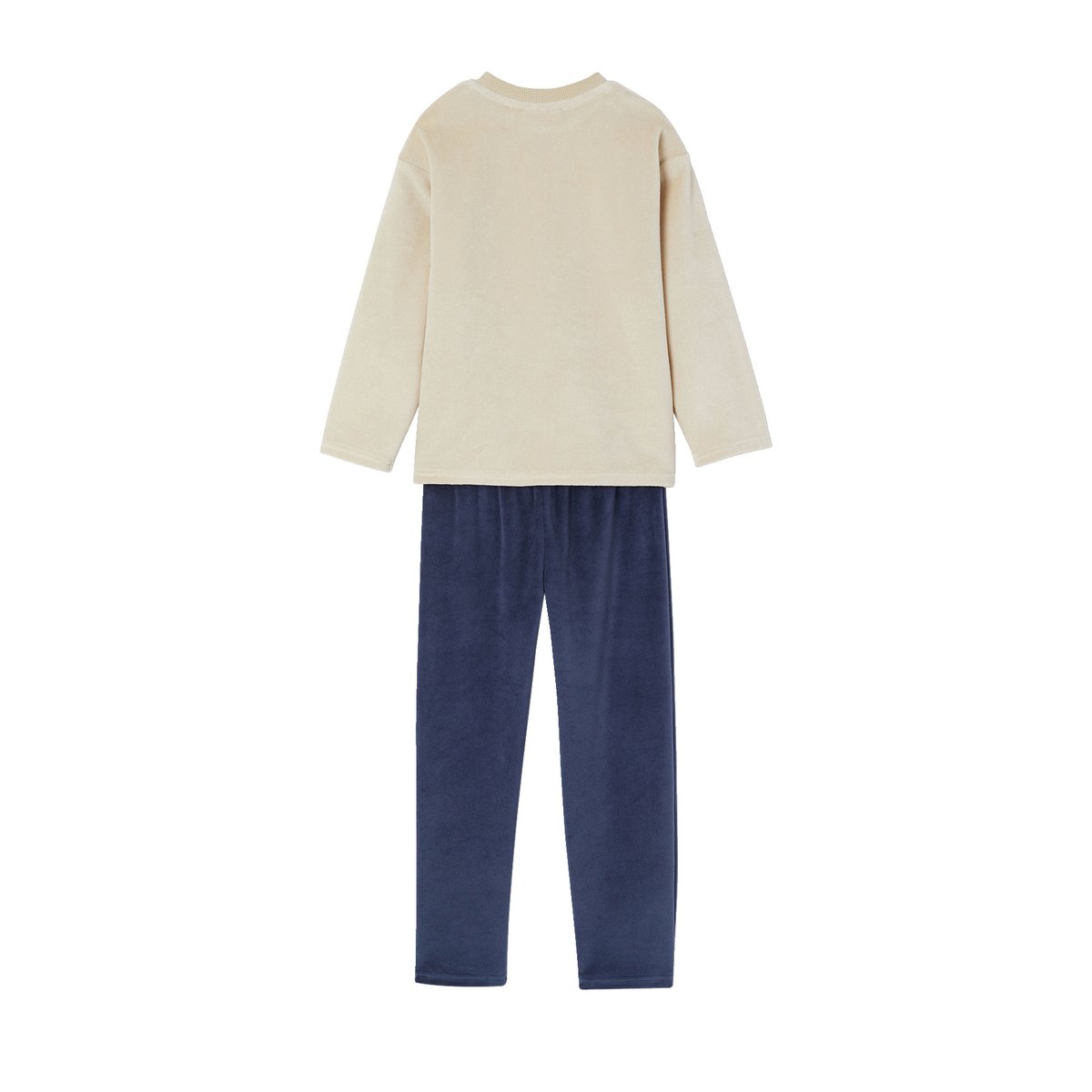 Pyjama en velours Pat'Patrouille beige, VERTBAUDET